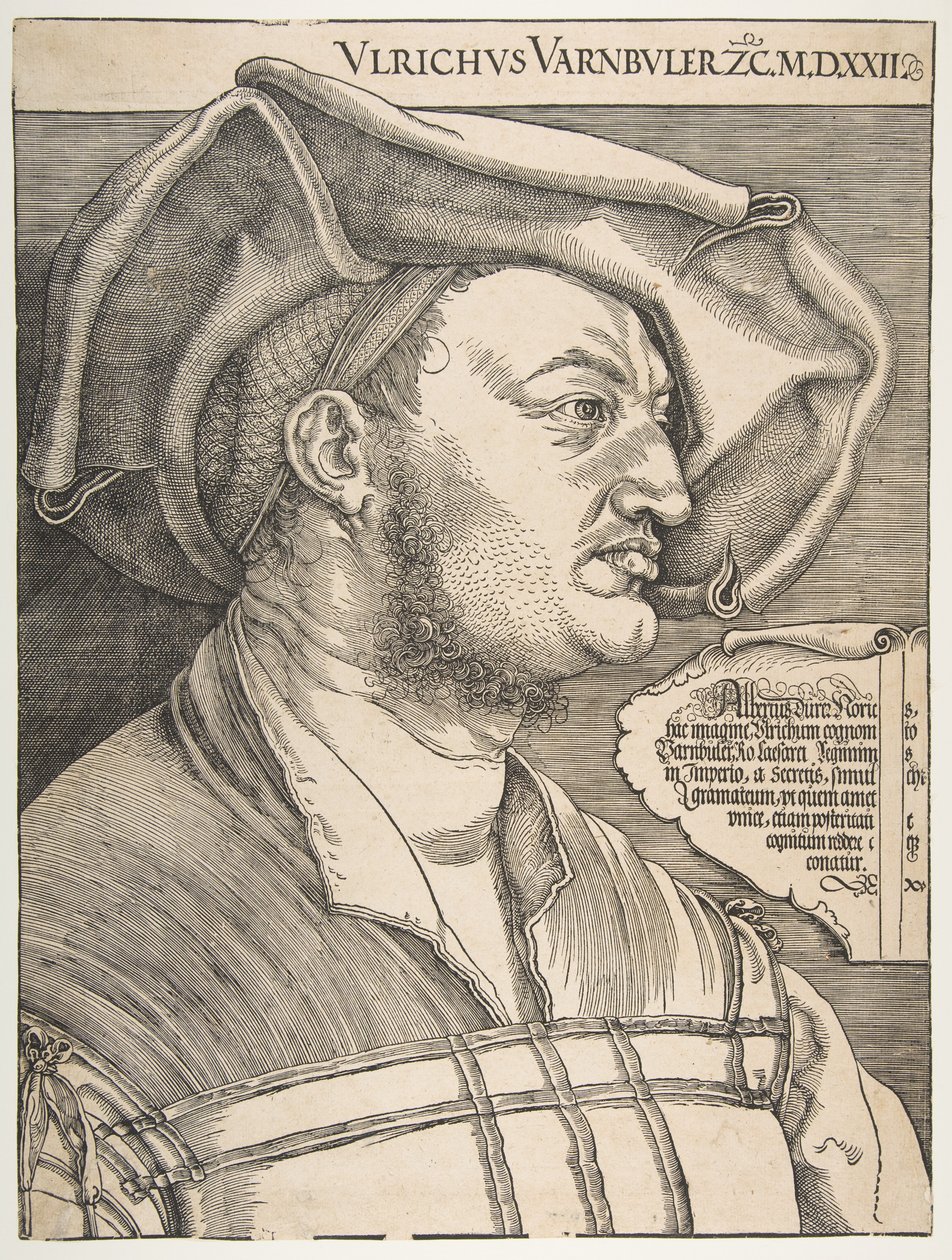 Portret Ulricha Varnbülera autorstwa Albrecht Dürer