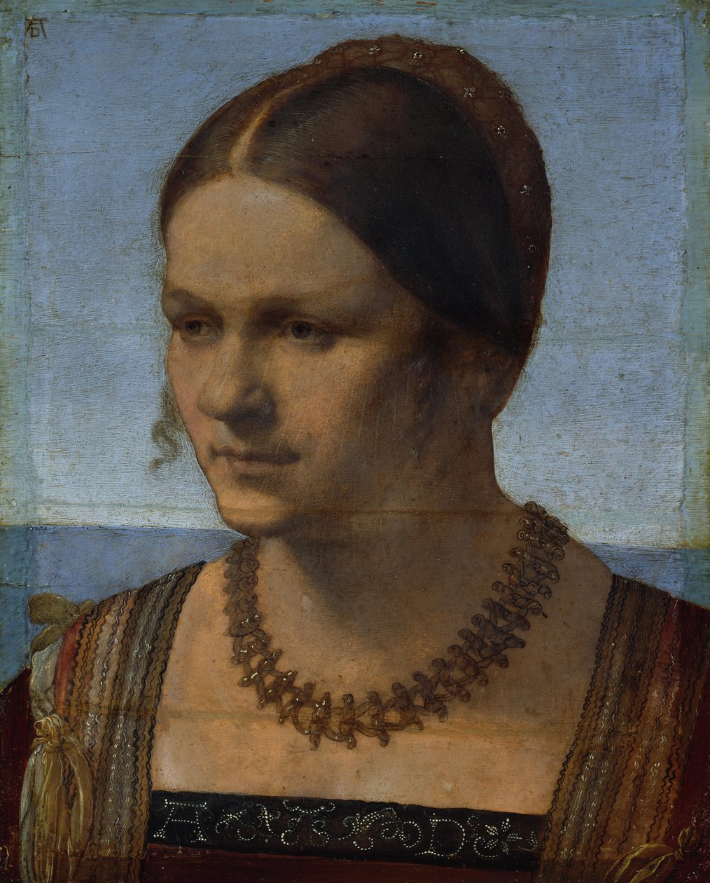 Portret młodej Wenecjanki autorstwa Albrecht Dürer