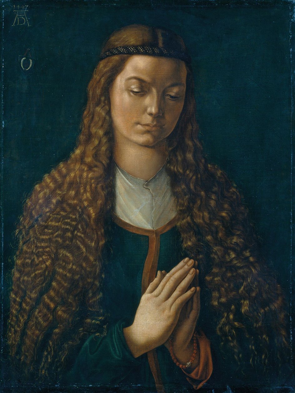 Portret młodej kobiety autorstwa Albrecht Dürer