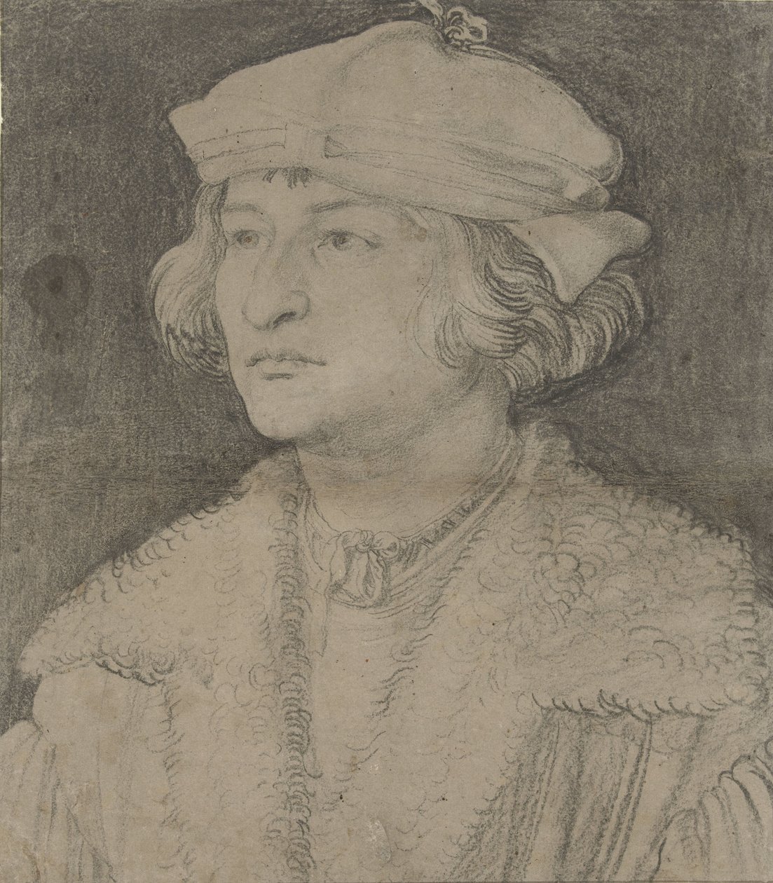 Portret młodego mężczyzny w kapeluszu, ok. 1506 autorstwa Albrecht Dürer