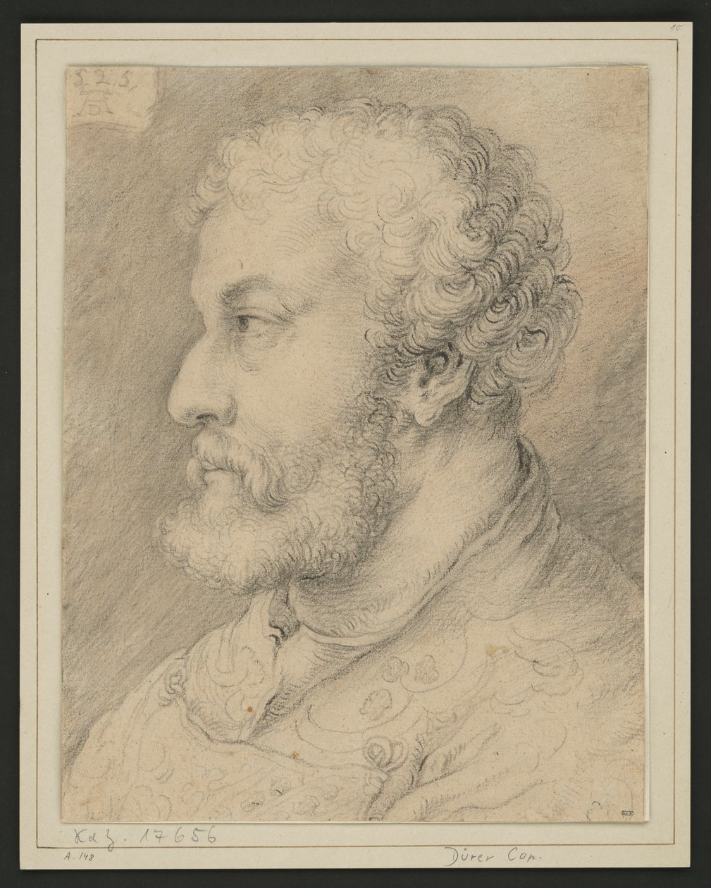 Portret profilowy Raymunda Fuggera? autorstwa Albrecht Dürer