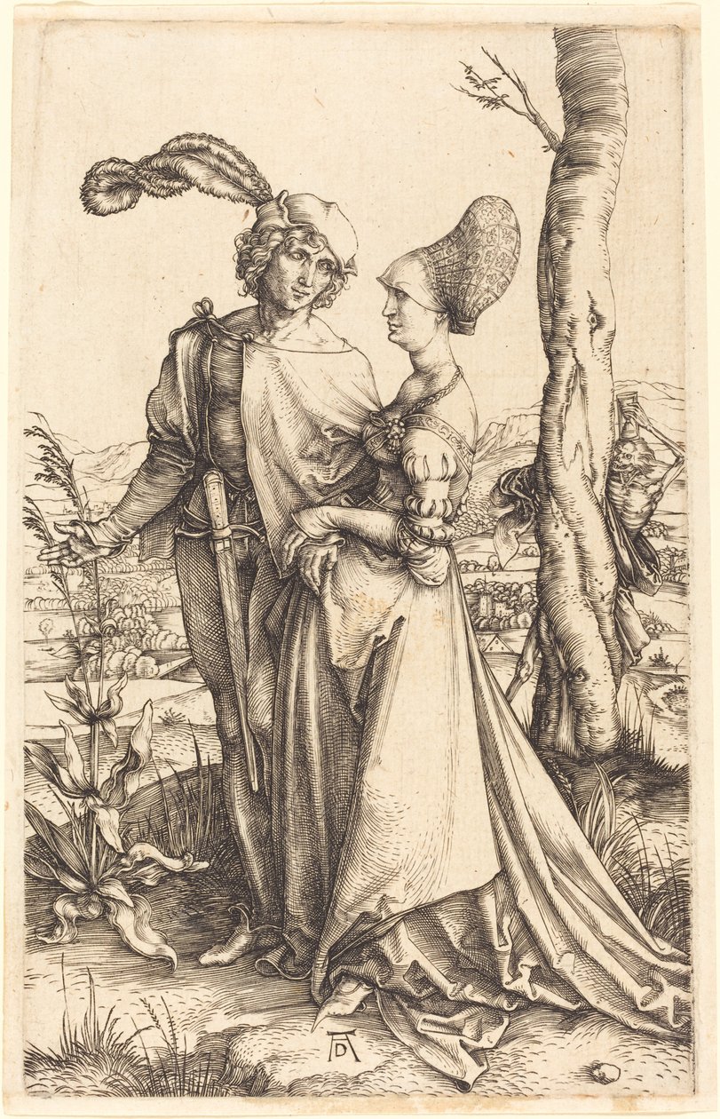 Promenada autorstwa Albrecht Dürer