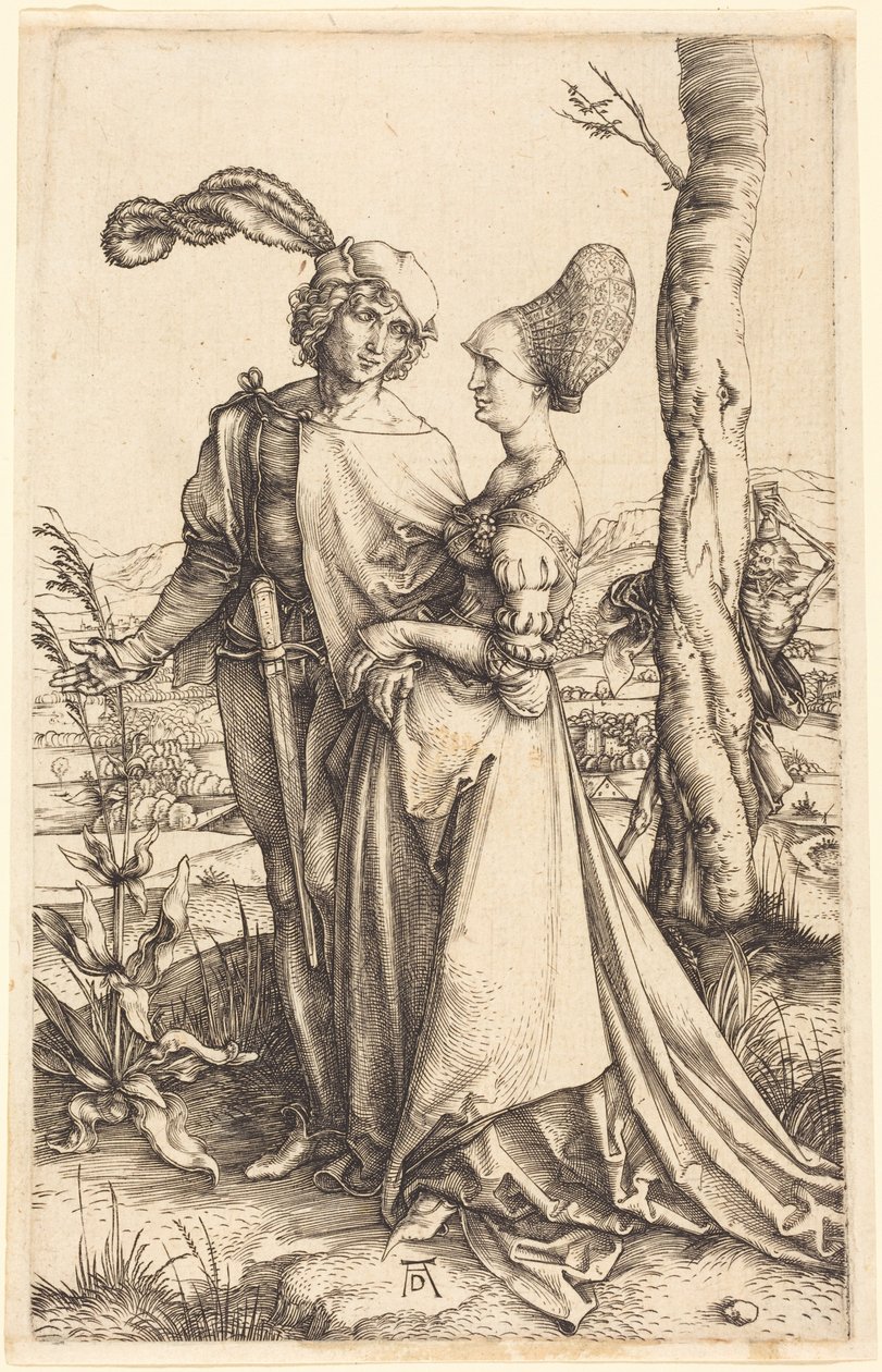 Spacer autorstwa Albrecht Dürer