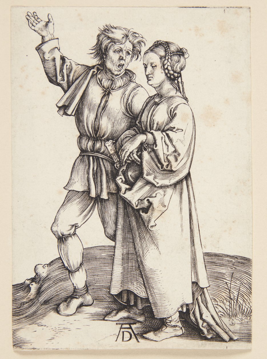 Para rustykalna autorstwa Albrecht Dürer
