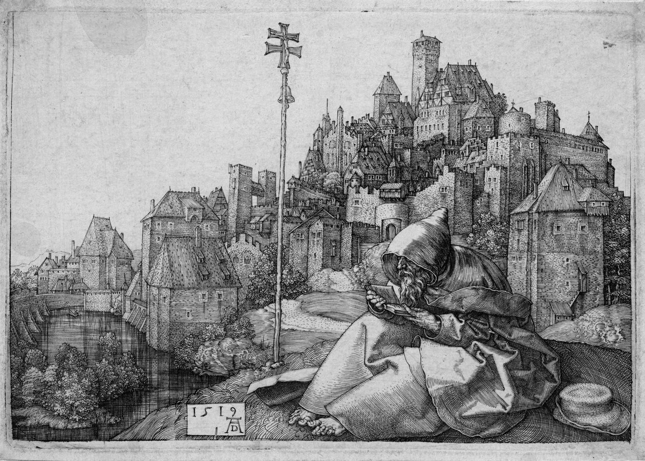Święty Antoni autorstwa Albrecht Dürer