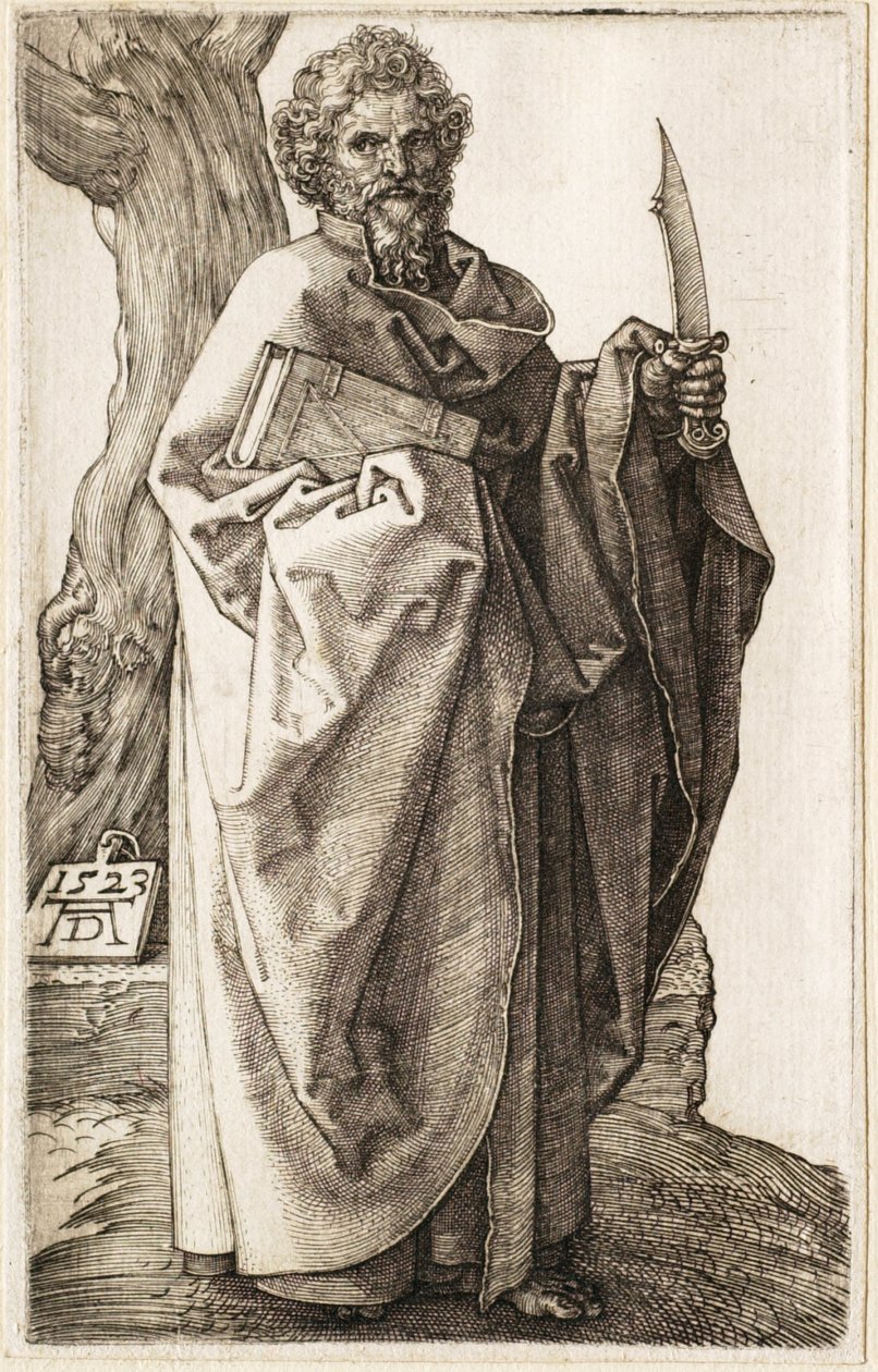Święty Bartłomiej autorstwa Albrecht Dürer