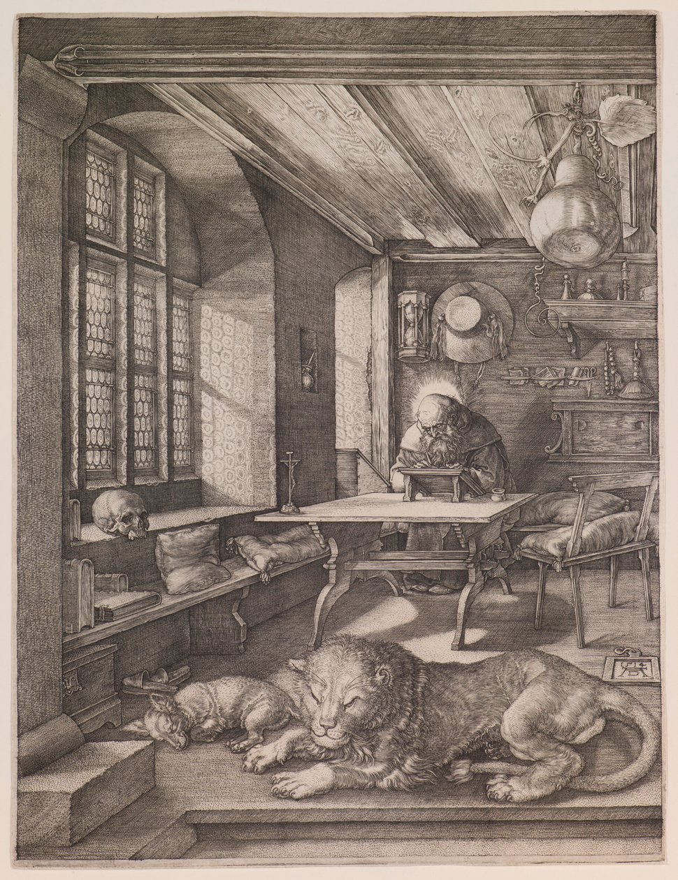 Święty Hieronim w swojej pracowni autorstwa Albrecht Dürer