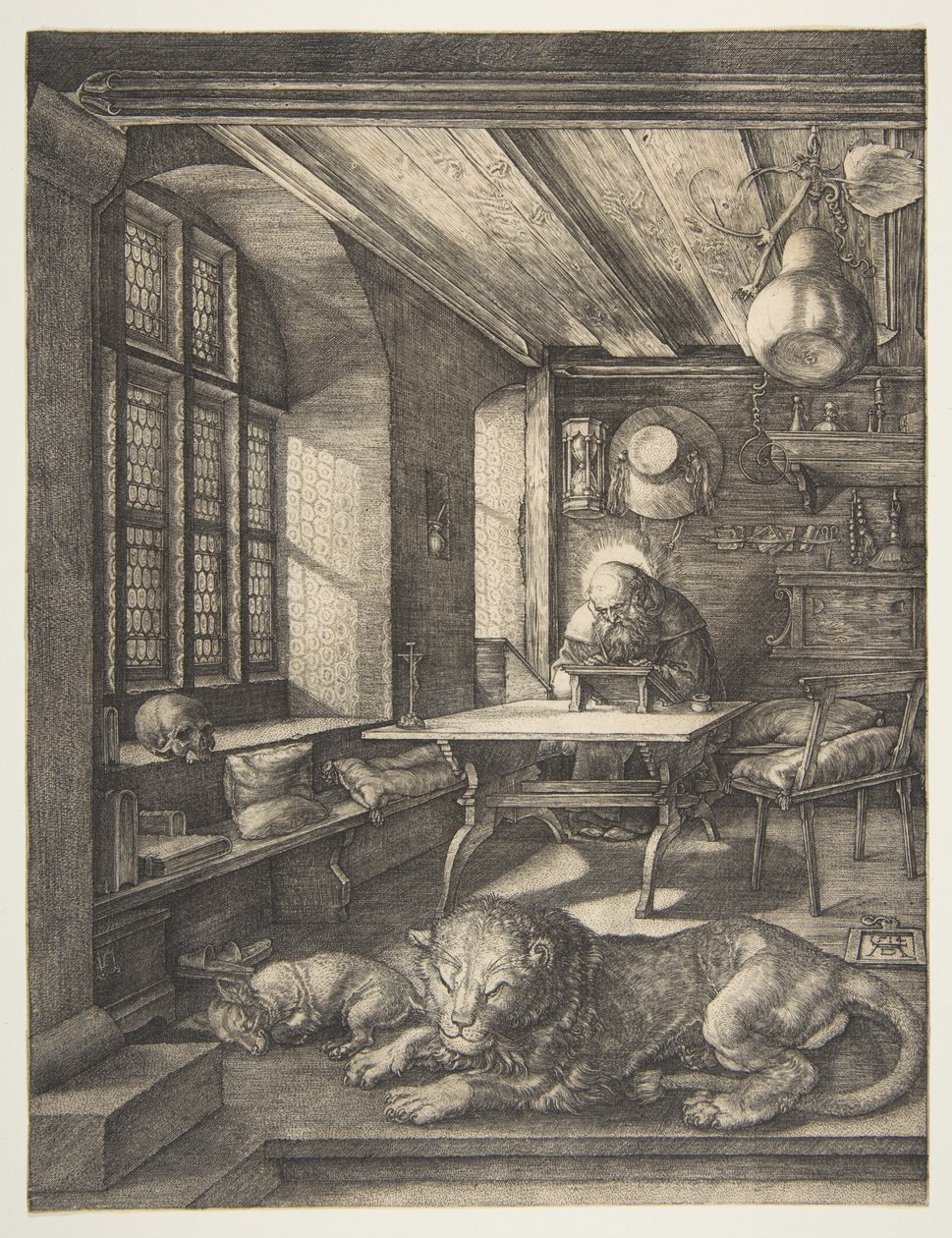 Święty Hieronim w swojej pracowni autorstwa Albrecht Dürer