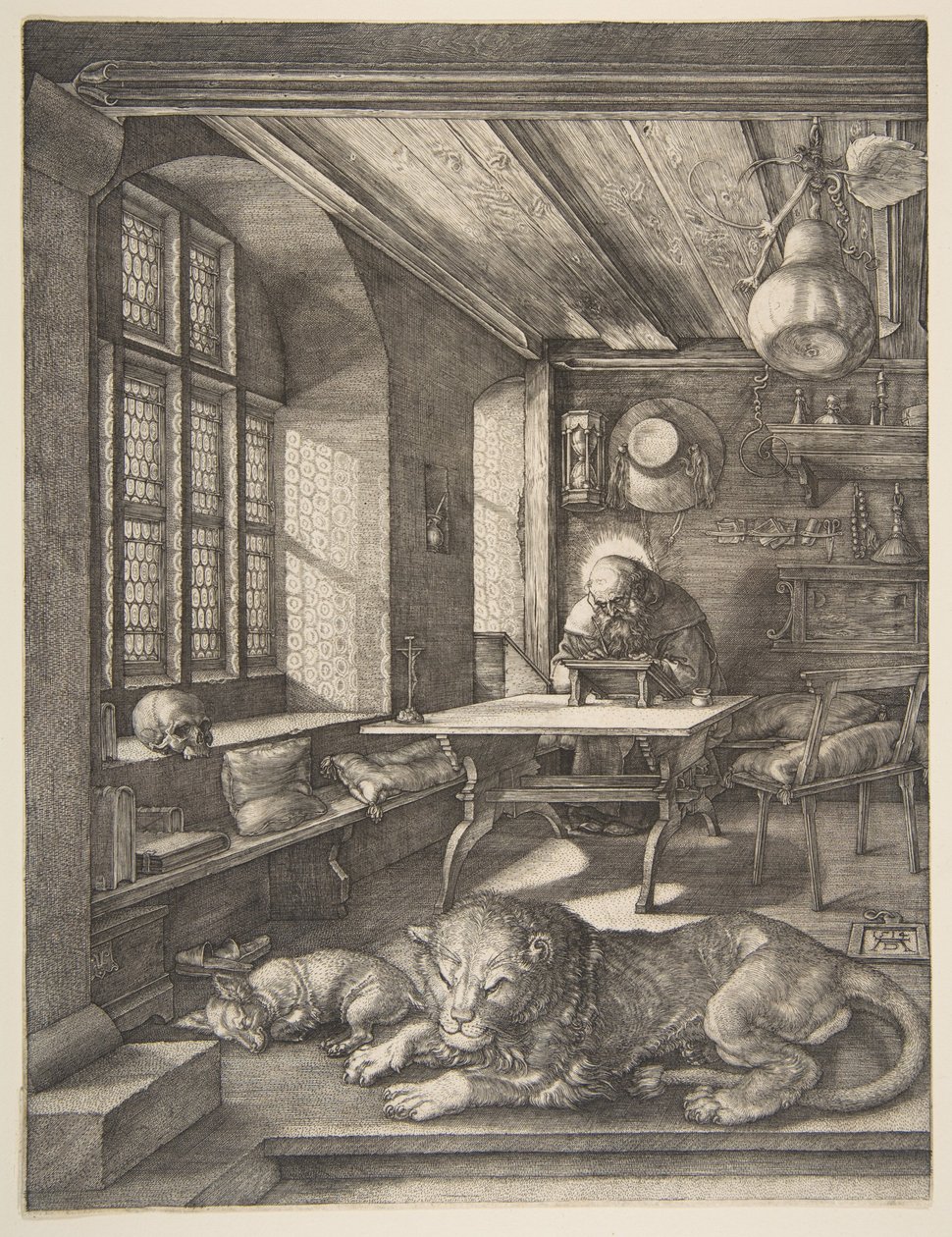 Święty Hieronim w swojej pracowni autorstwa Albrecht Dürer