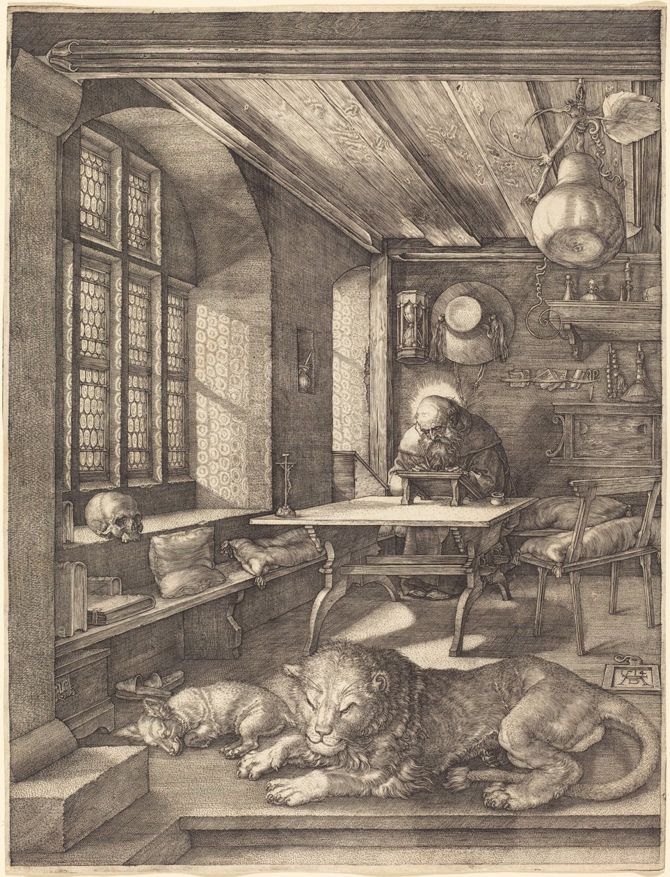 Święty Hieronim w swojej pracowni autorstwa Albrecht Dürer