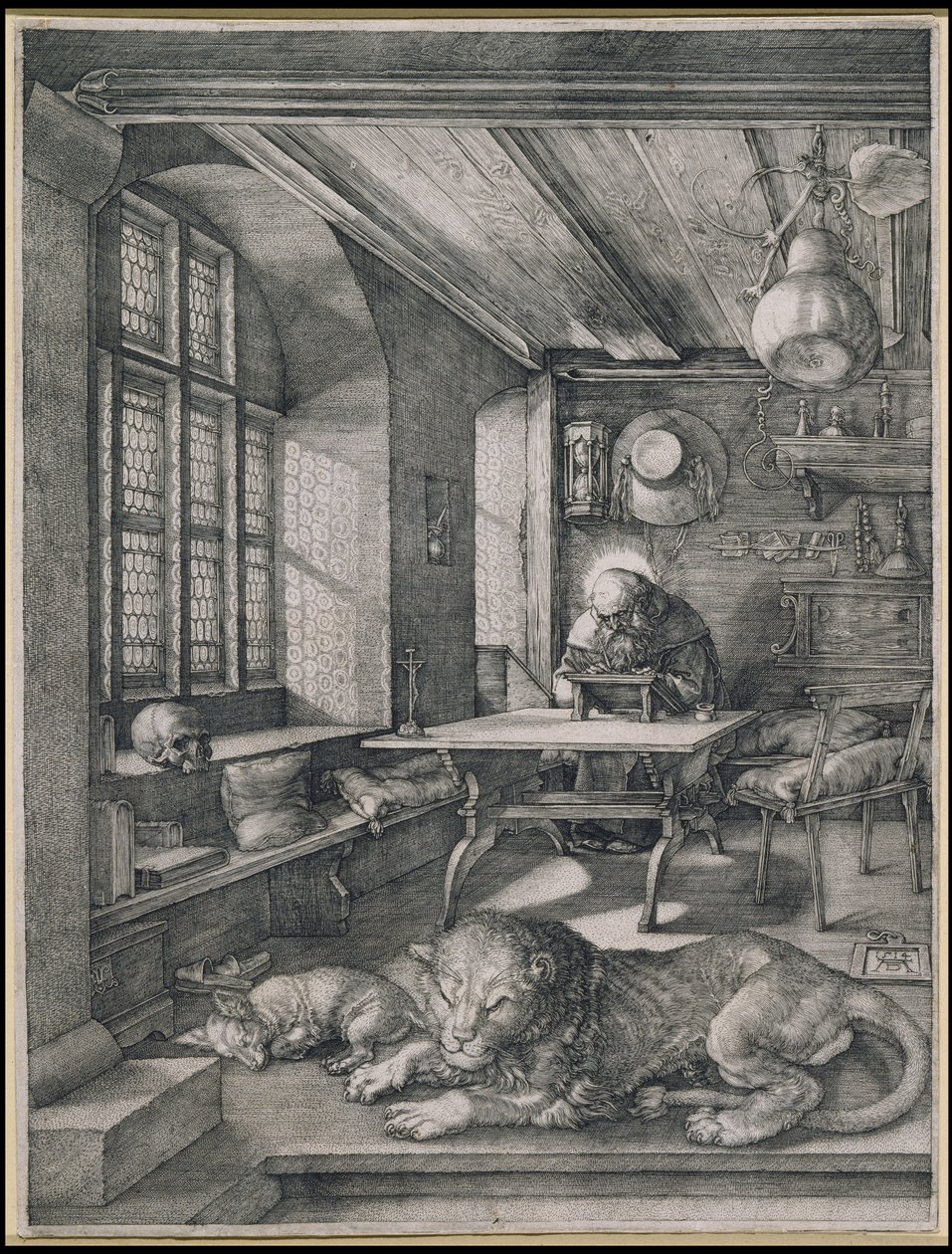 Święty Hieronim w swojej pracowni autorstwa Albrecht Dürer