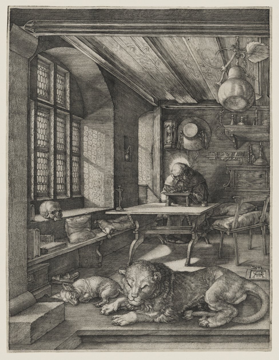 Święty Hieronim w swojej pracowni autorstwa Albrecht Dürer