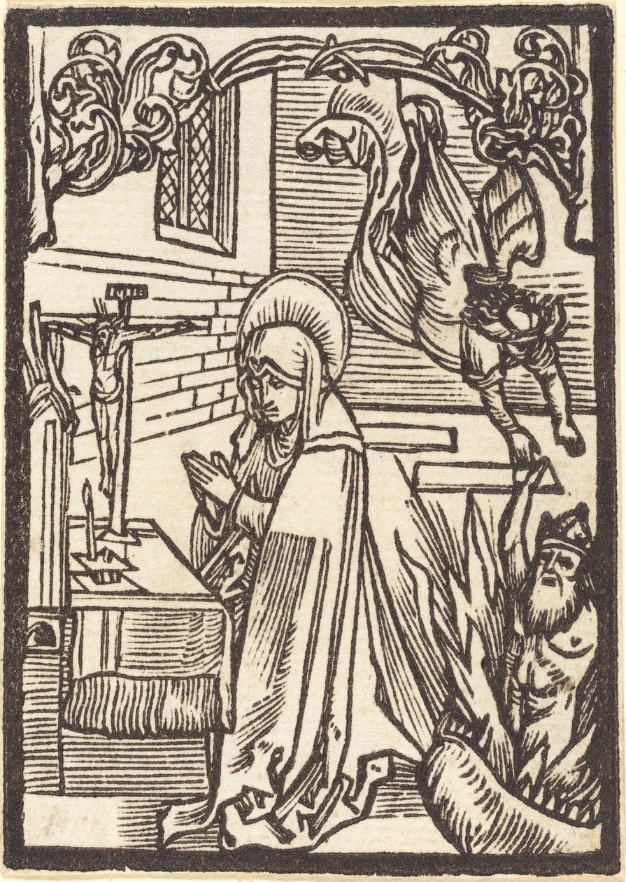 Święta Odilia autorstwa Albrecht Dürer