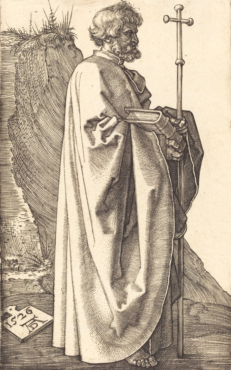 Św. Filip, 1526. autorstwa Albrecht Dürer