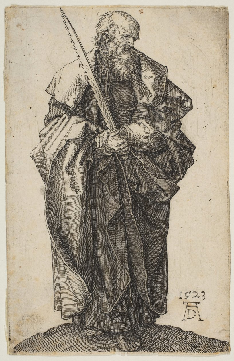 Św. Szymon, 1523. autorstwa Albrecht Dürer