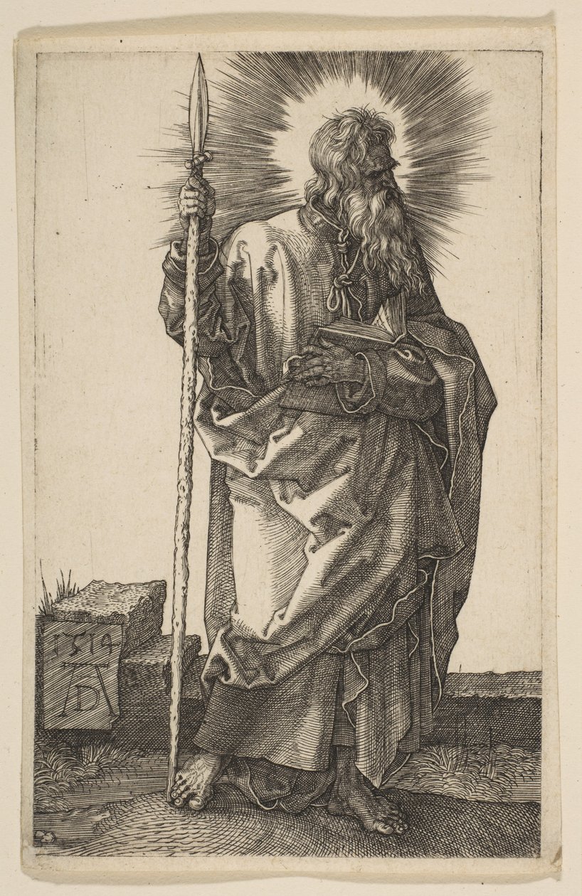 Święty Tomasz autorstwa Albrecht Dürer