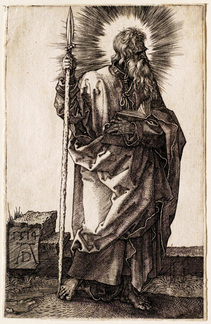Święty Tomasz autorstwa Albrecht Dürer
