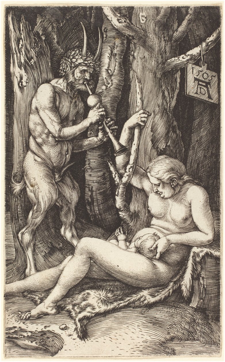 Rodzina Satyrów autorstwa Albrecht Dürer