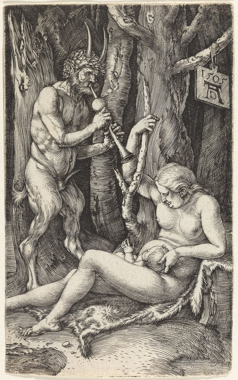 Rodzina satyrów autorstwa Albrecht Dürer