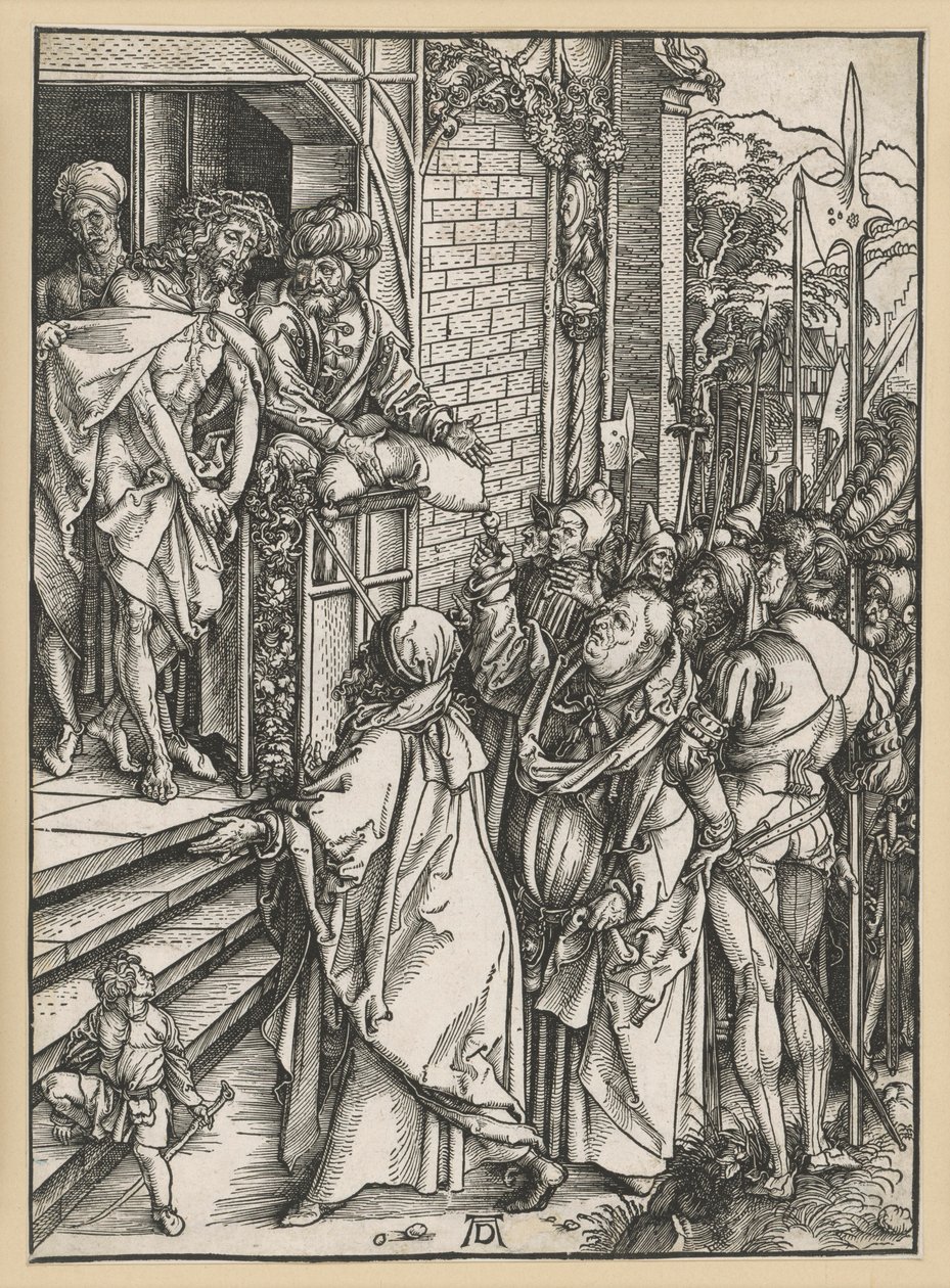 Wystawienie Chrystusa (Wielka Pasja) autorstwa Albrecht Dürer