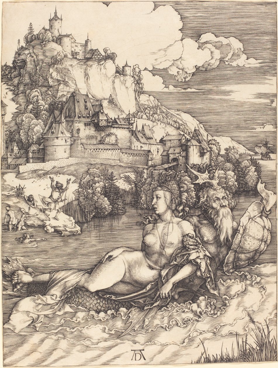 Morski potwór („Cud morza”) autorstwa Albrecht Dürer