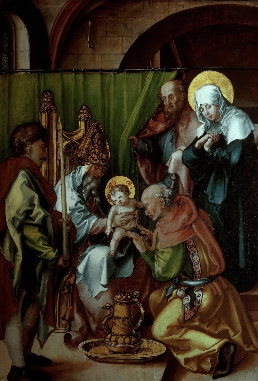 Obrzezanie poliptyku Siedmiu Boleści Jezusa, 1495-1496. autorstwa Albrecht Dürer