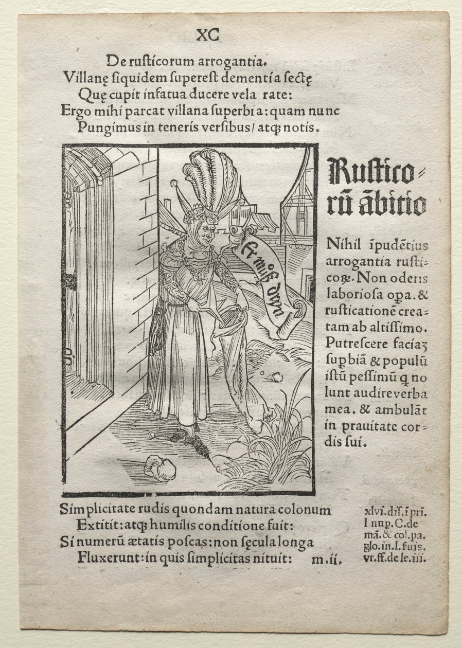 Statek głupców autorstwa Albrecht Dürer