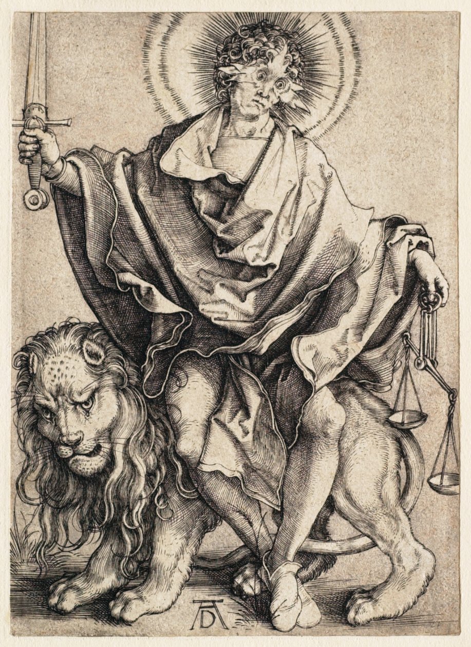 Sol Iustitiae autorstwa Albrecht Dürer