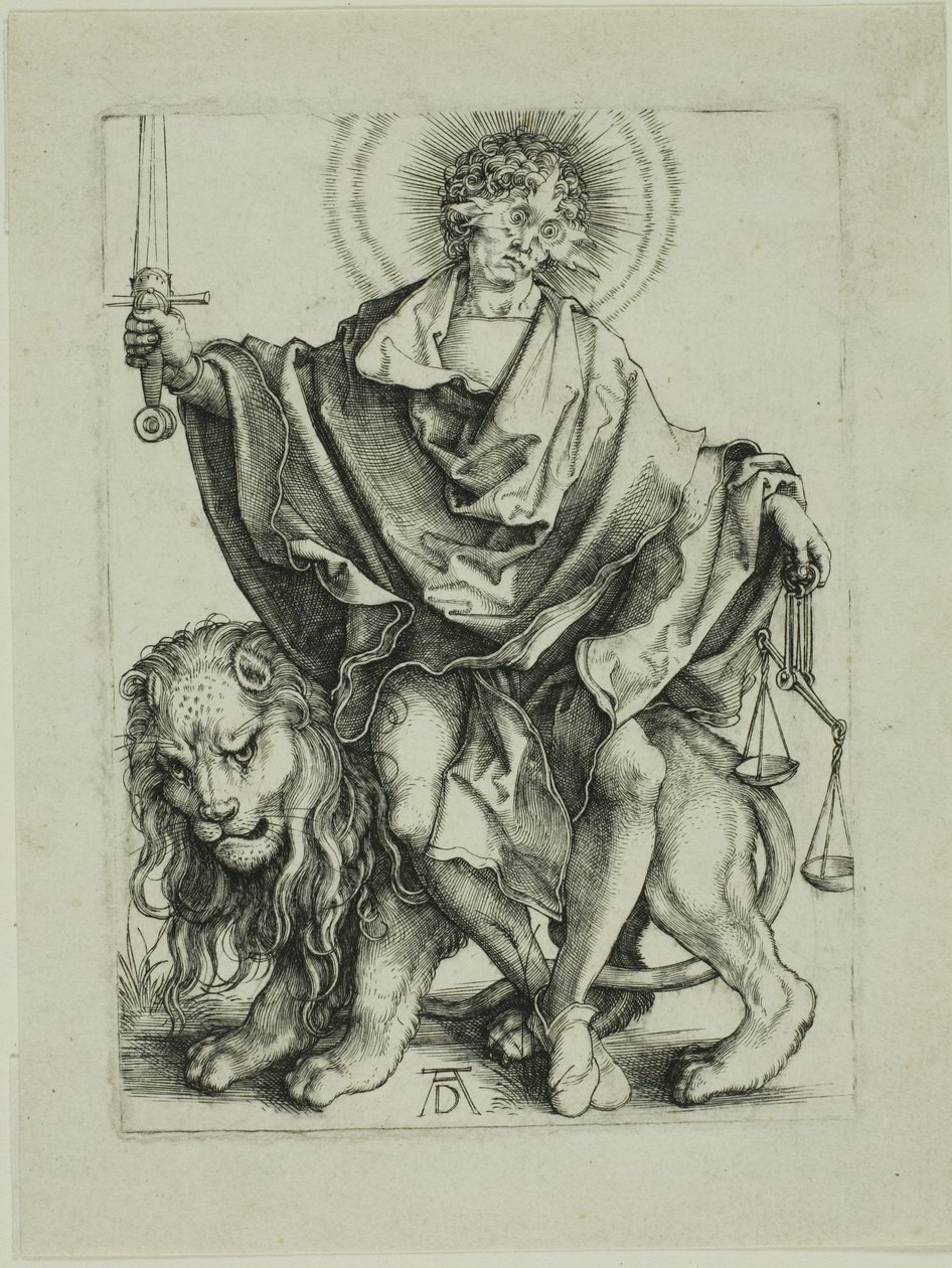 Słońce Sprawiedliwości (Sędzia) autorstwa Albrecht Dürer