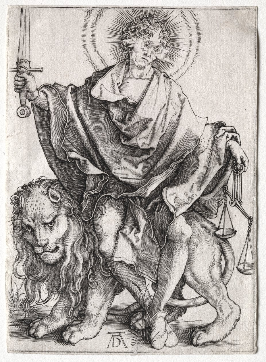 Syn Sprawiedliwości autorstwa Albrecht Dürer