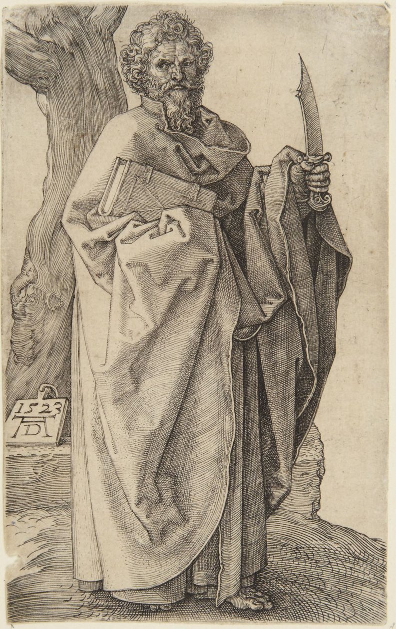 Święty Bartłomiej autorstwa Albrecht Dürer