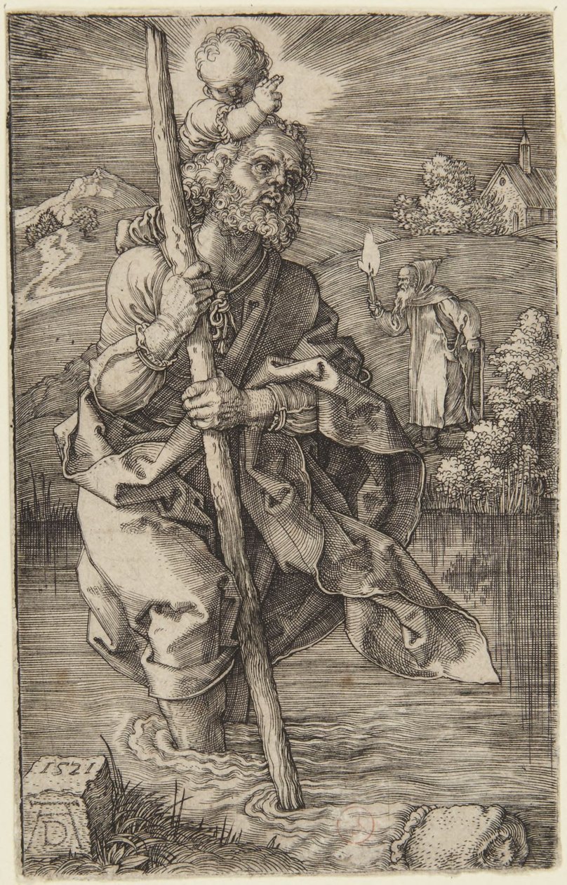 Święty Krzysztof autorstwa Albrecht Dürer