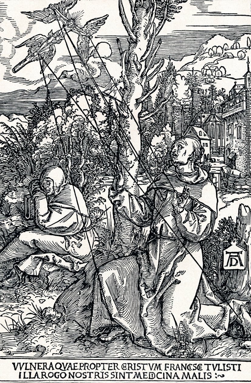Stygmaty św. Franciszka, 1504 1906 autorstwa Albrecht Dürer
