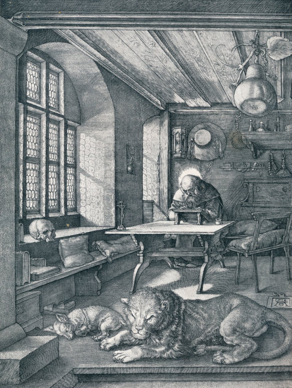 Św. Hieronim w swoim gabinecie, 1514 1906 autorstwa Albrecht Dürer