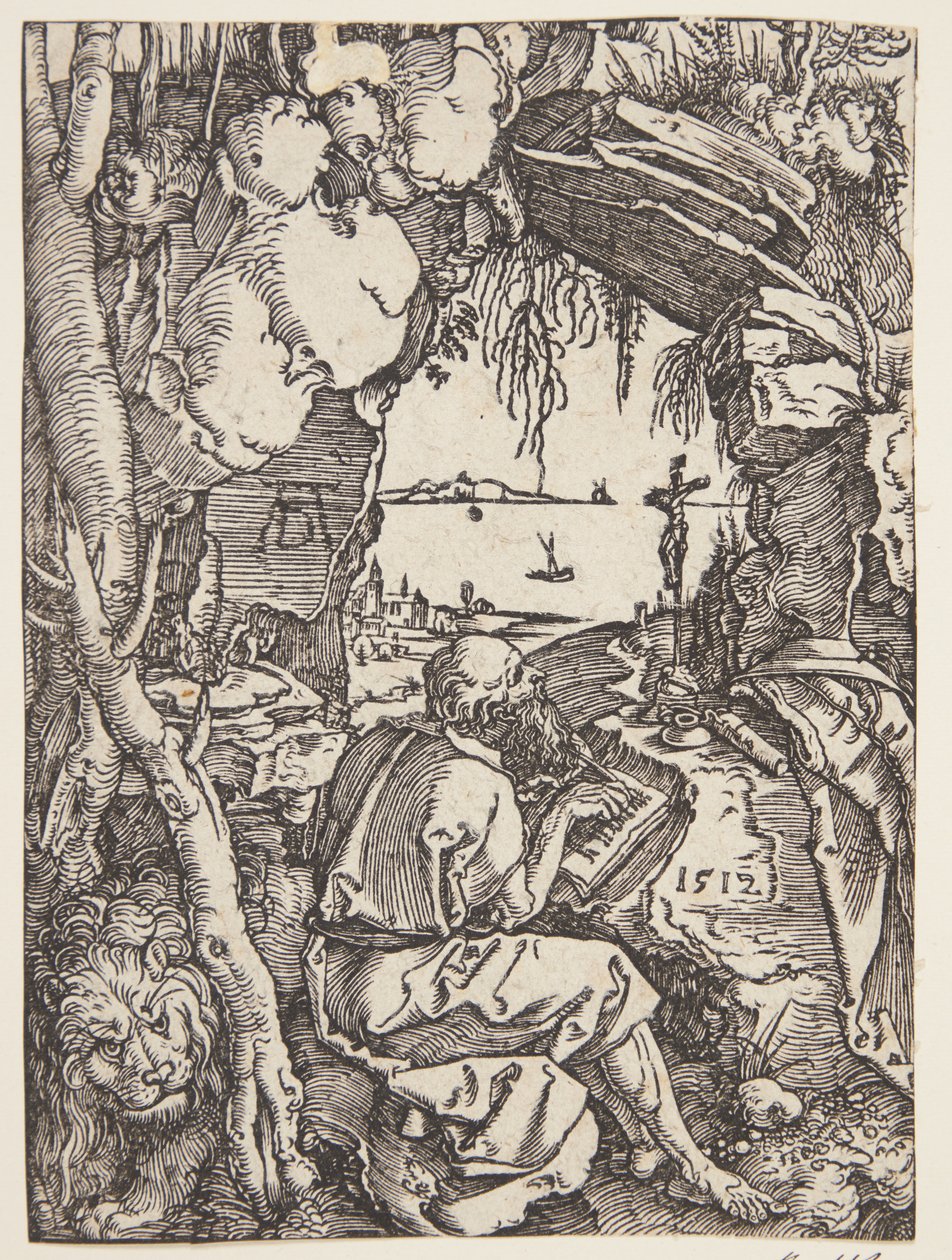 Św. Hieronim w jaskini autorstwa Albrecht Dürer