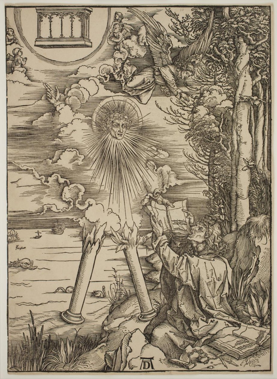 Św. Jan pożerający księgę autorstwa Albrecht Dürer