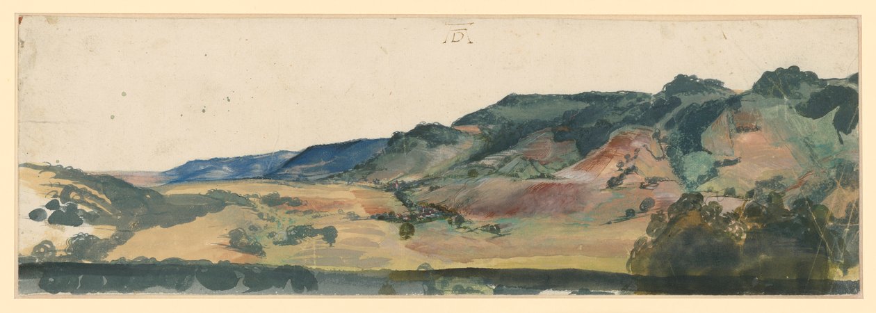 Dolina w pobliżu Kalchreuth autorstwa Albrecht Dürer