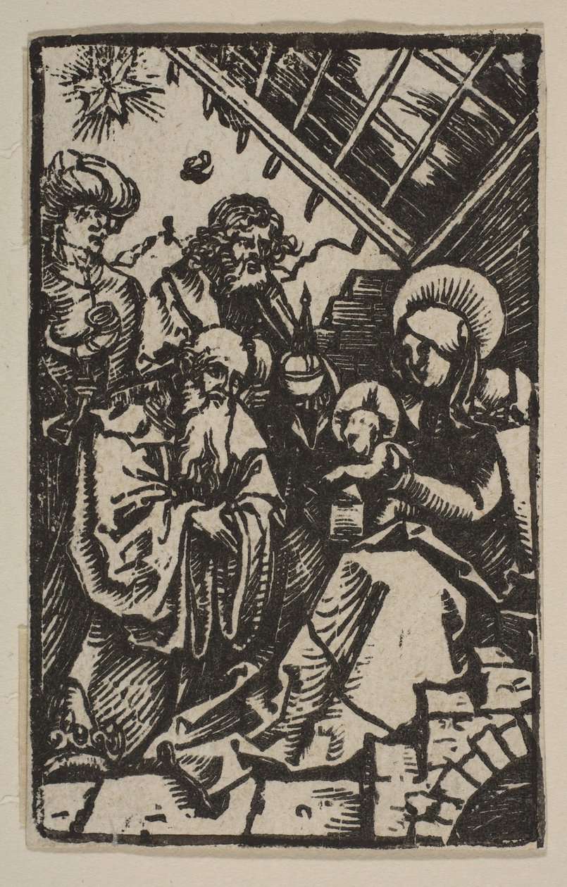 Adoracja Królów.n.d. autorstwa Albrecht Dürer