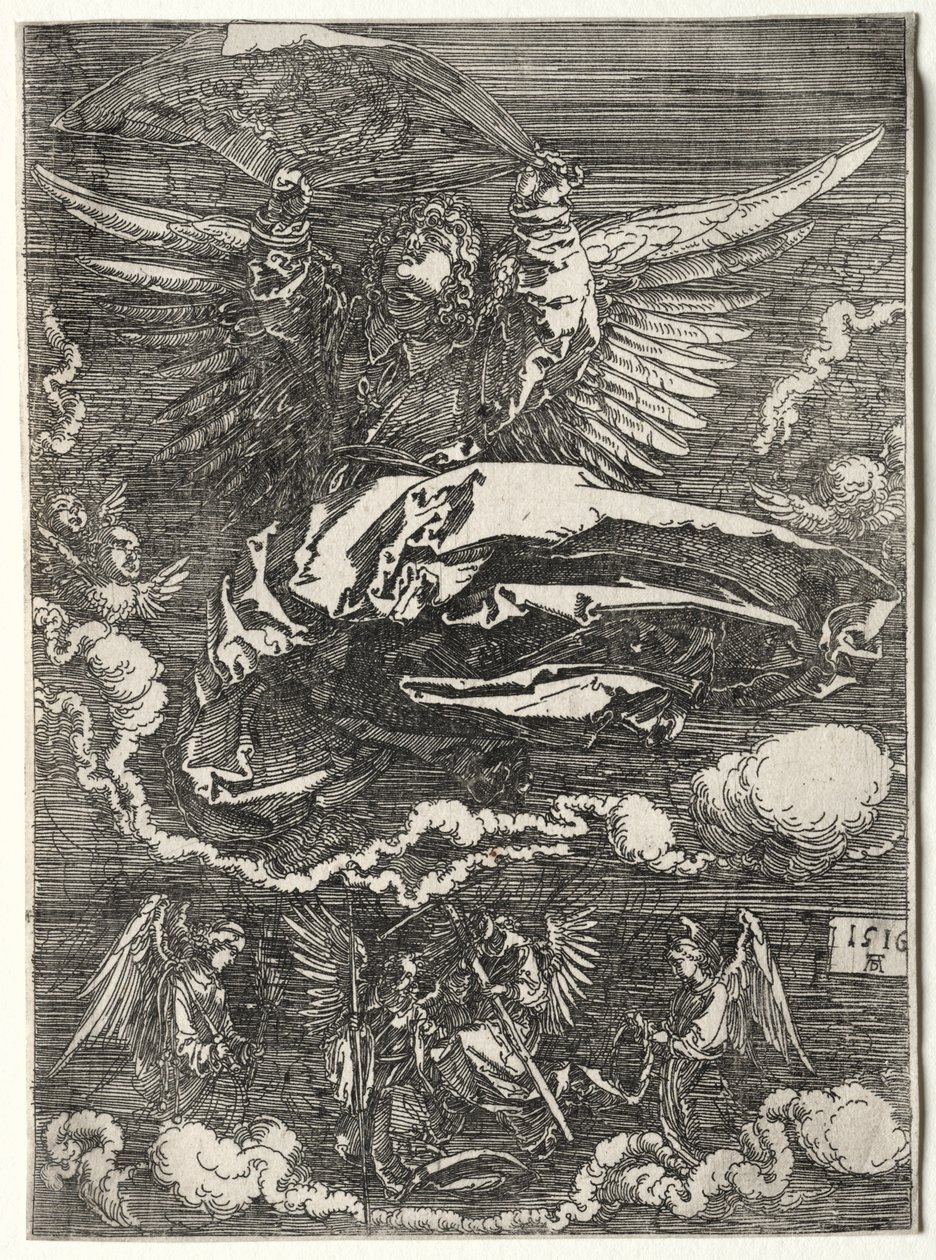 Anioł z Sudarium autorstwa Albrecht Dürer
