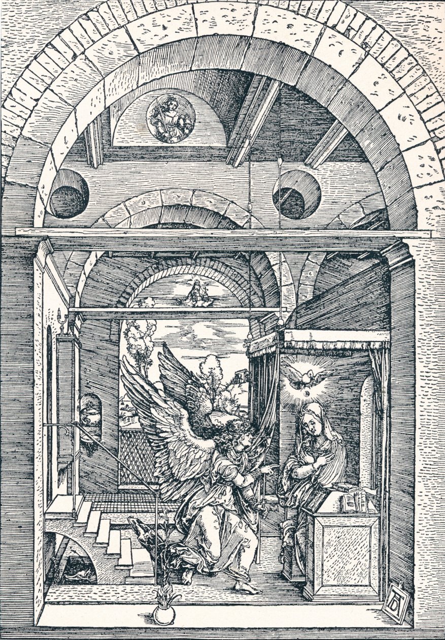 Zwiastowanie, 1506 1906 autorstwa Albrecht Dürer