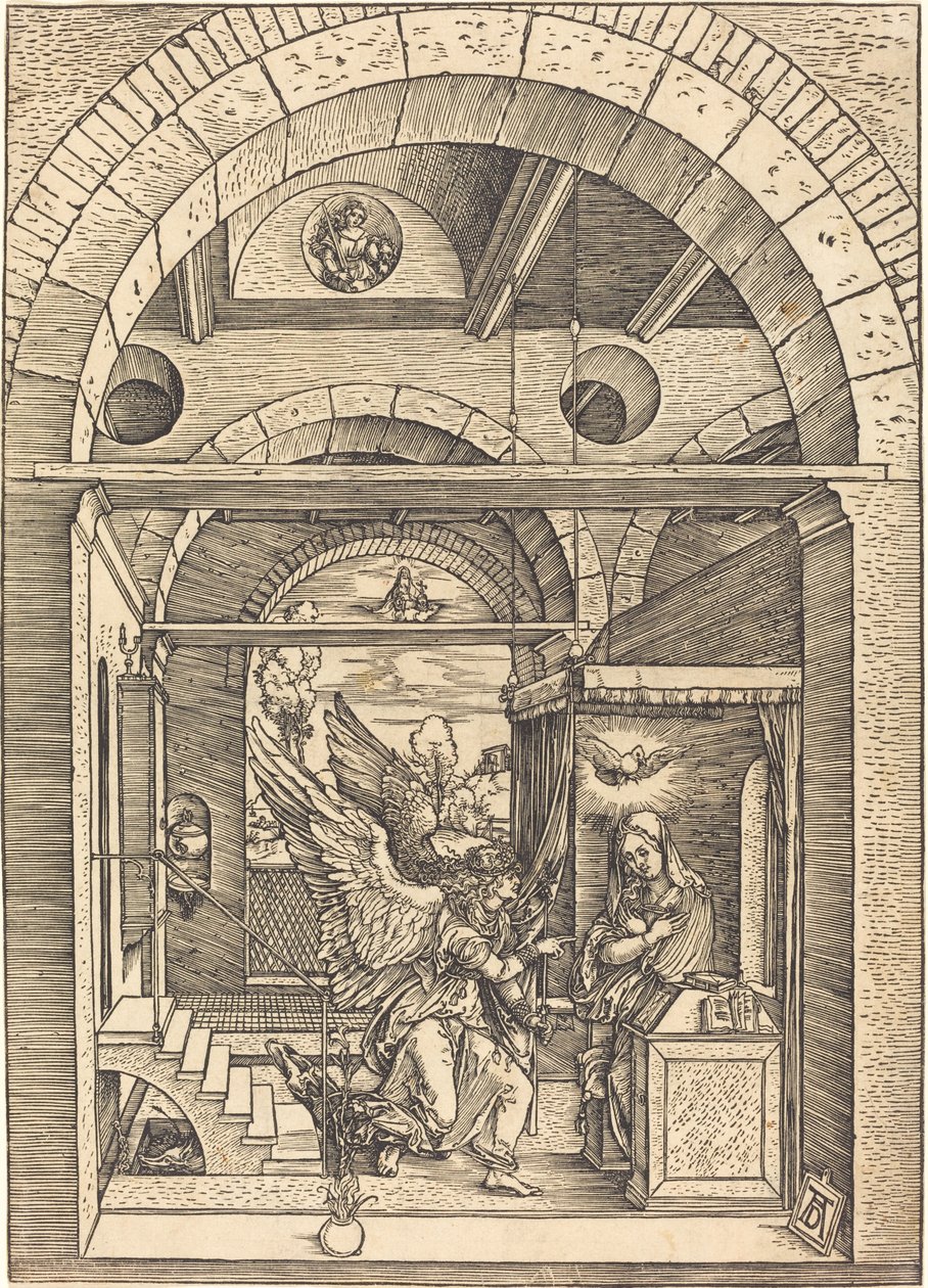 Zwiastowanie autorstwa Albrecht Dürer