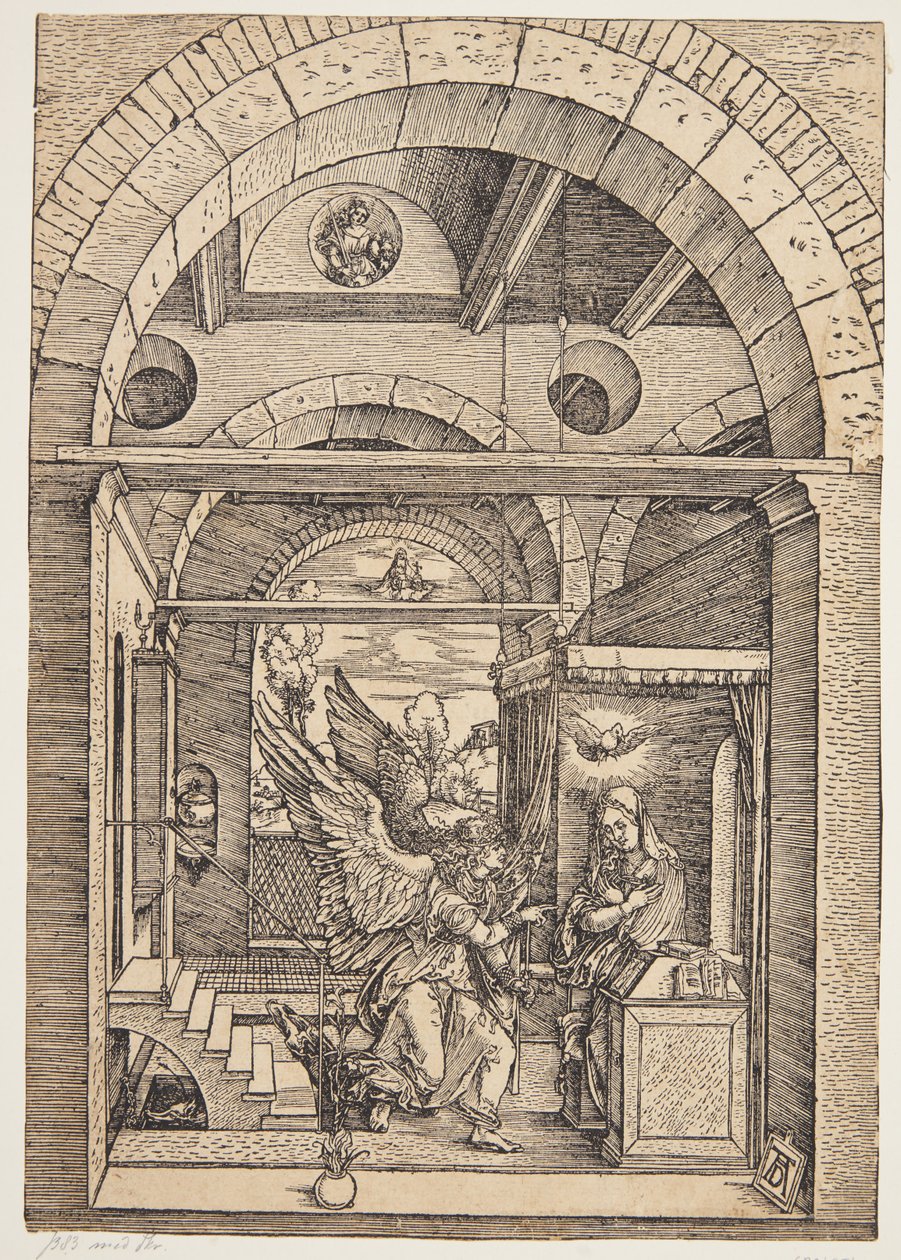 Zwiastowanie autorstwa Albrecht Dürer