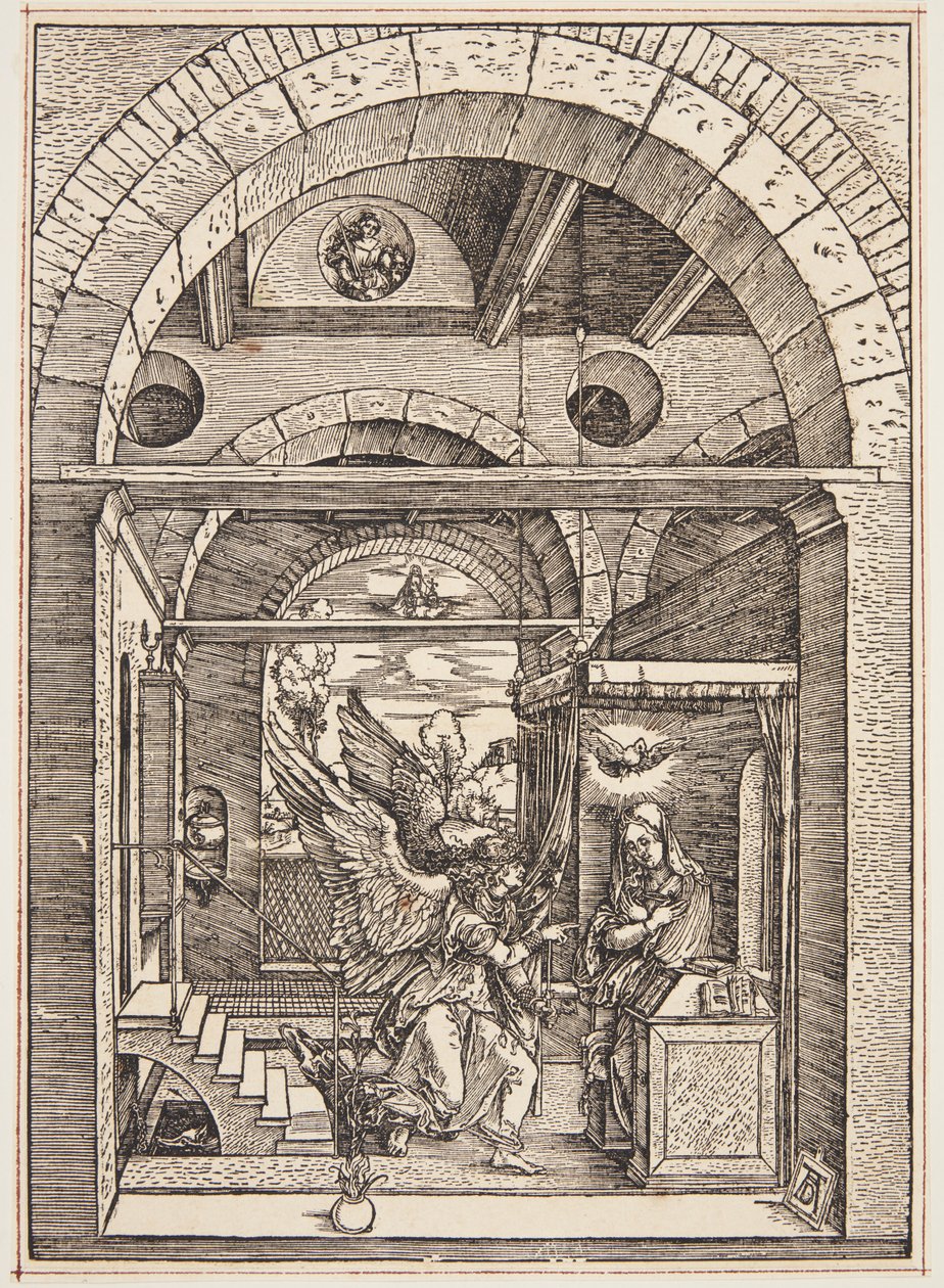 Zwiastowanie autorstwa Albrecht Dürer