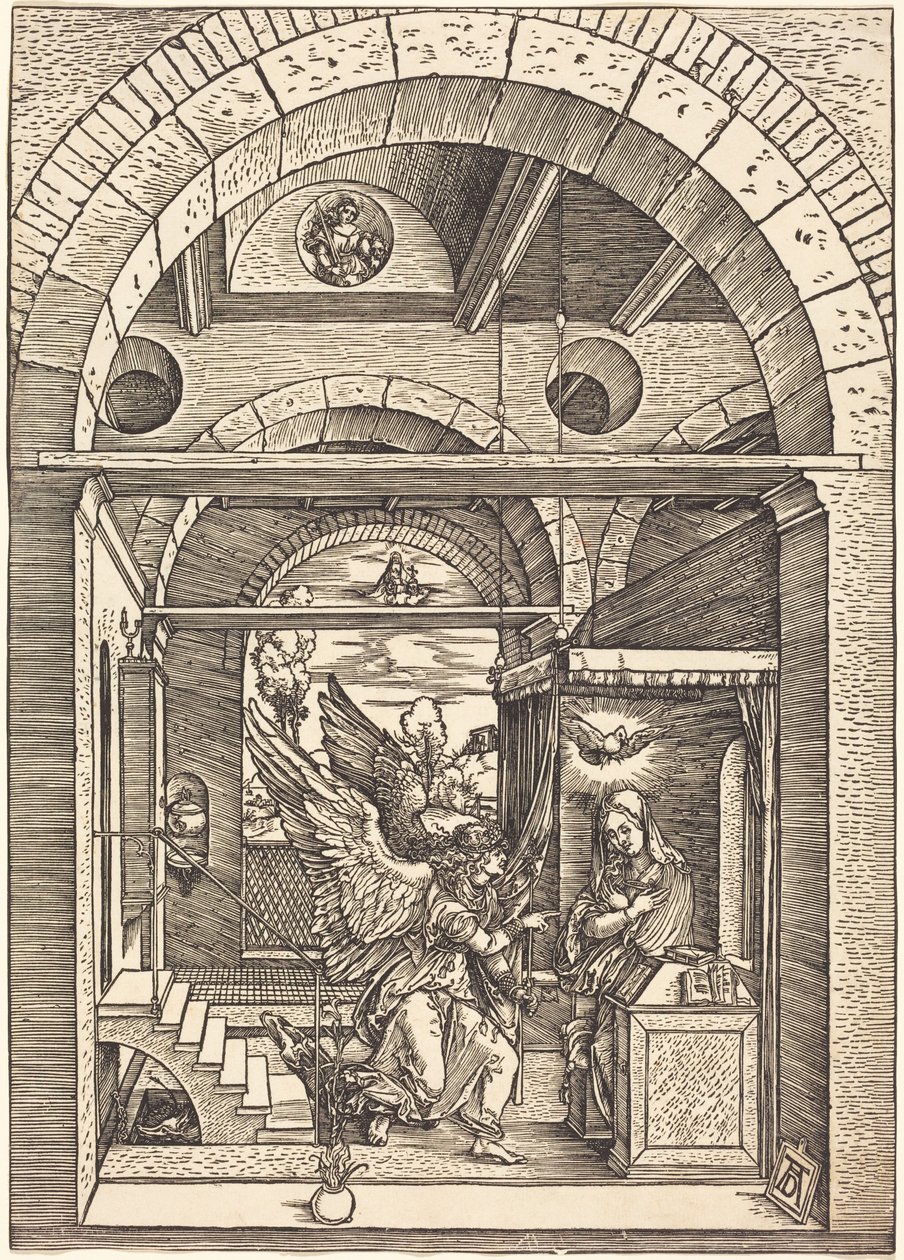 Zwiastowanie autorstwa Albrecht Dürer