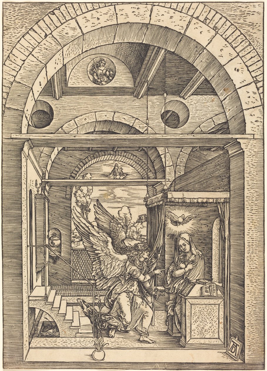 Zwiastowanie autorstwa Albrecht Dürer