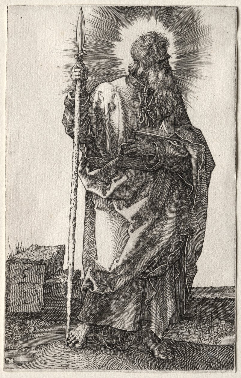 Apostoł Tomasz. autorstwa Albrecht Dürer