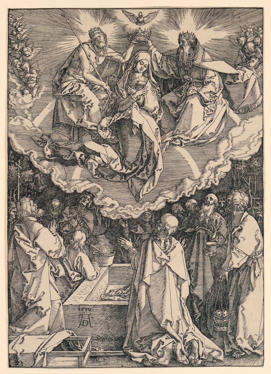 Wniebowzięcie Najświętszej Maryi Panny z cyklu Życie Dziewicy autorstwa Albrecht Dürer