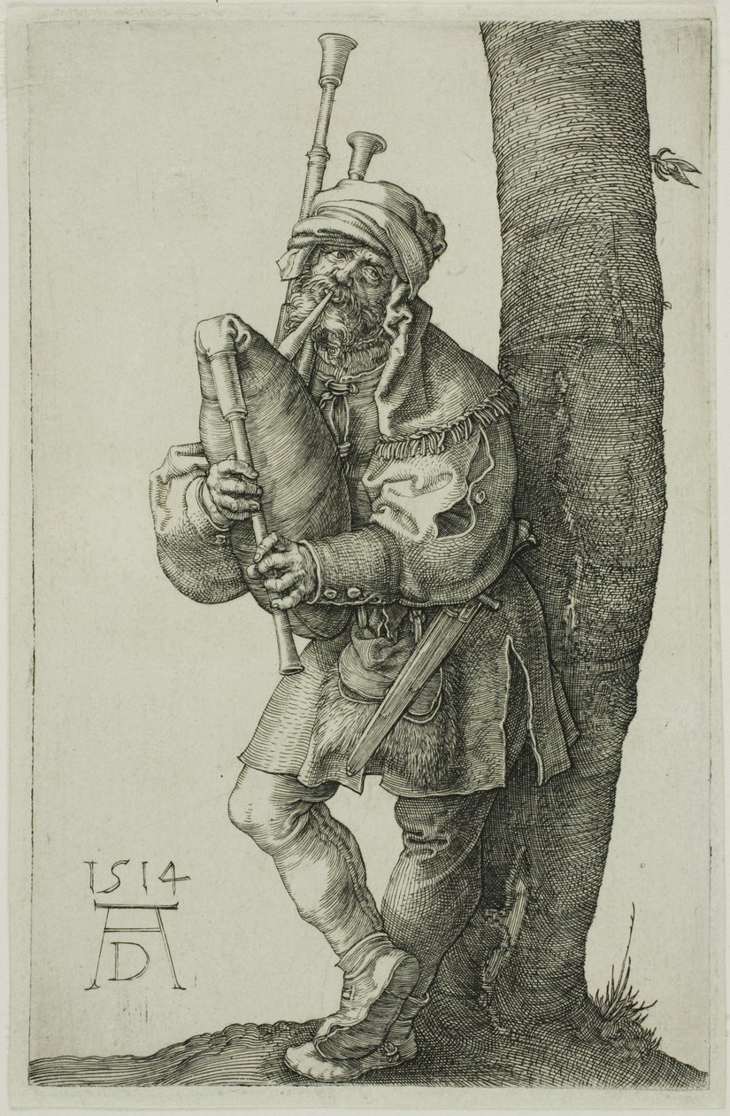 Bag-Piper autorstwa Albrecht Dürer
