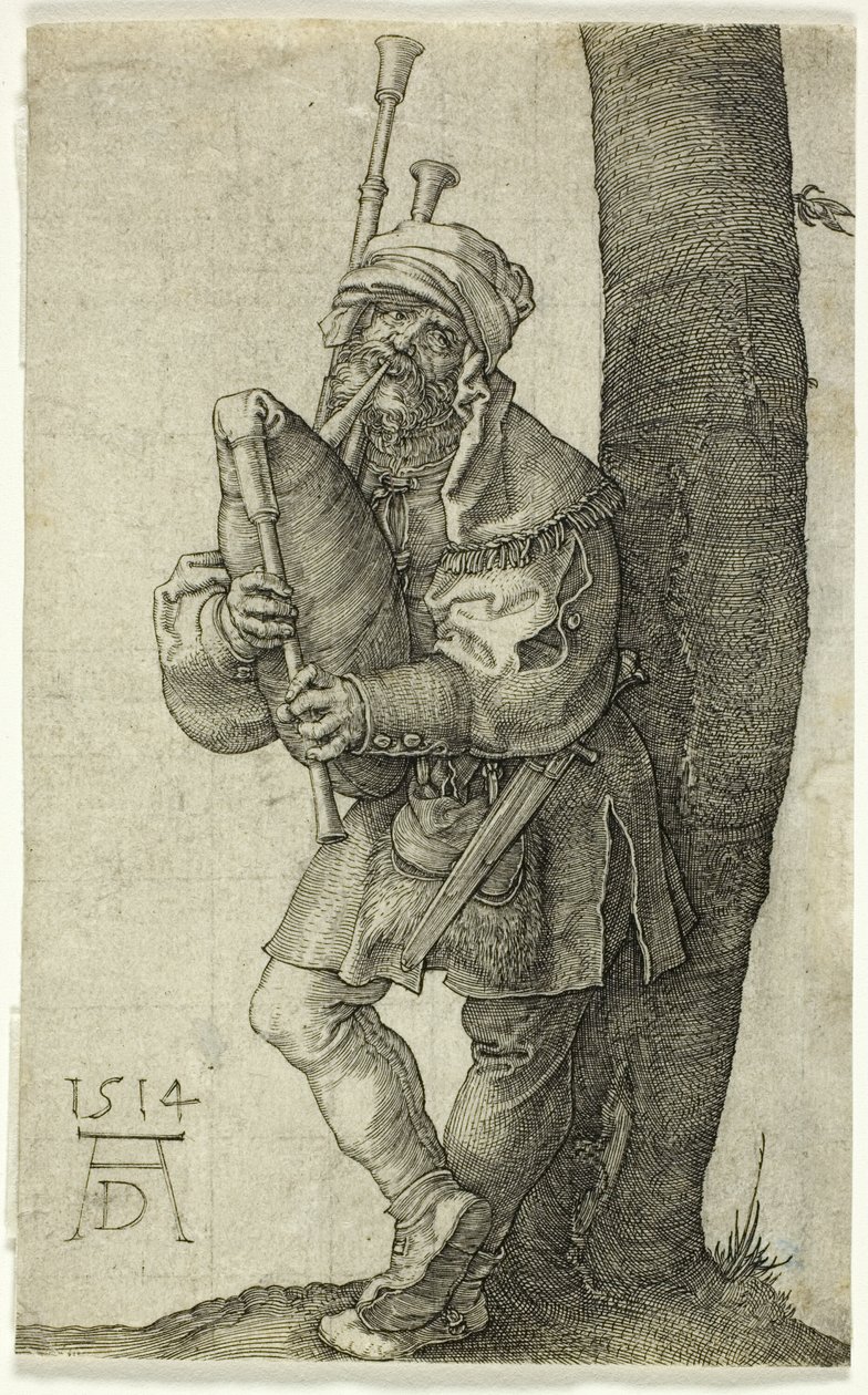 Bag-Piper autorstwa Albrecht Dürer