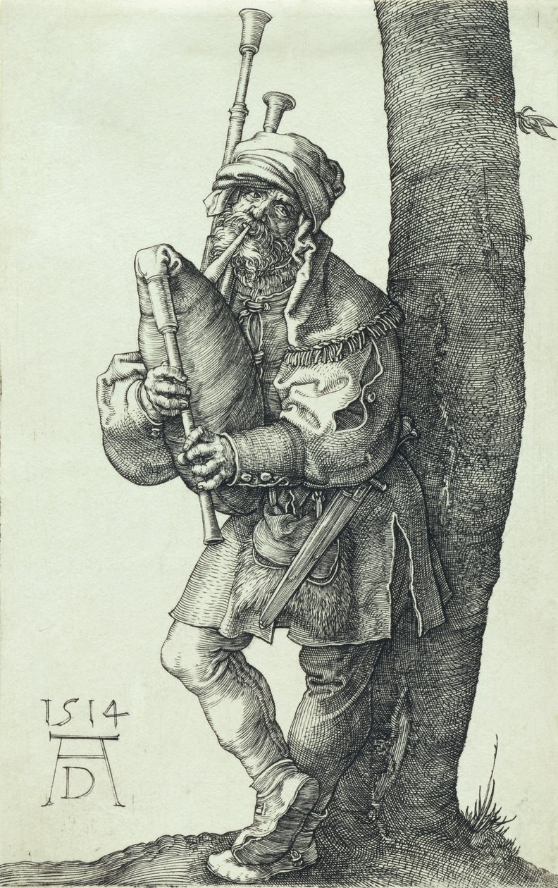 Dudziarz, 1514 autorstwa Albrecht Dürer